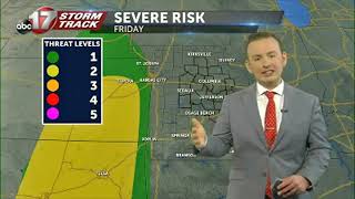 Tracking warm air that sticks around until the weekend
