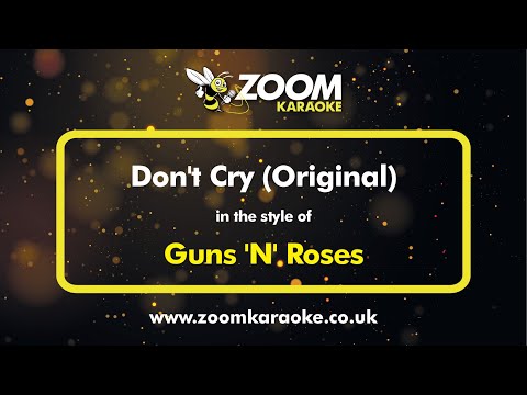 guns-'n'-roses---don't-cry---karaoke-version-from-zoom-karaoke