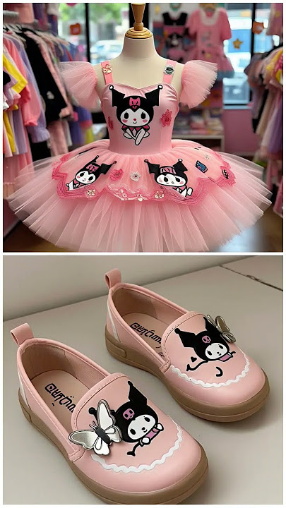 baju dan sepatu imut #kuromi #sanrio