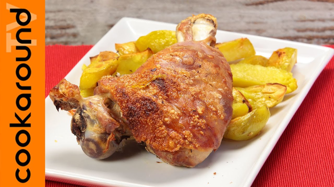 Maialino arrosto con patate / Ricette secondi piatti
