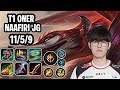 T1 Oner Naafiri Jg VS Nidalee SoloQ Replay 20260408