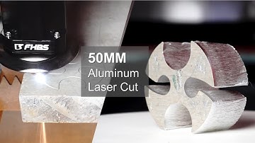 Baisheng Laser - 50mm Aluminum Metal Processing by 20KW High Power Laser Cutting Machine