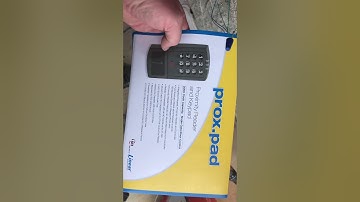 IEI PROX PAD USED WITH MAGLOCK AND REX WIRING