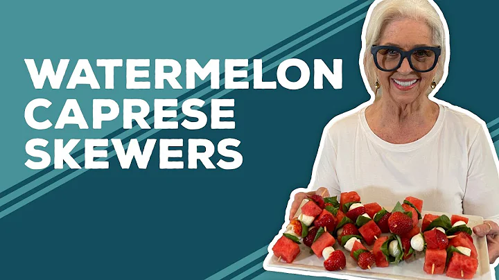 Love & Best Dishes: Watermelon Caprese Skewers Rec...