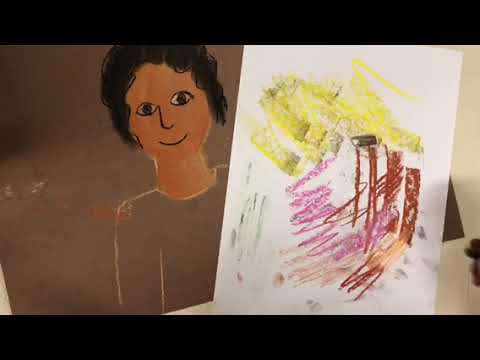 Teaching Art: How to Use Chalk Pastels with Kids 