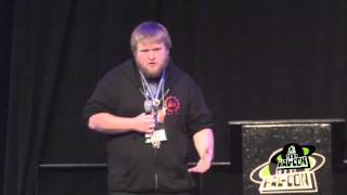 Hal-Con 2012 - Alex Hall Zombie Survival - Part 1
