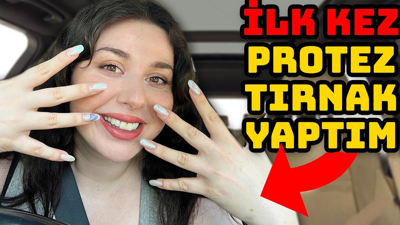 İLK KEZ PROTEZ TIRNAK YAPIYORUM !💅 PROTEZ TIRNAK UZMANI OLDUM💅