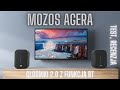 MOZOS Agera - głośniki komputerowe 2.0 z BT dla graczy i nie tylko! Test, recenzja, review