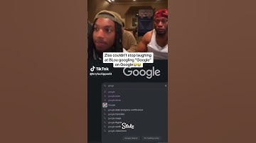 Zias couldn’t stop laughing at BLou googling “Google” on Google😭😭#viral #zias #blou