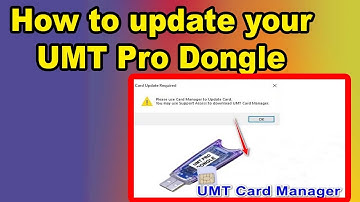 Umt Dongle update kaise kare How to update umt card manager 2024
