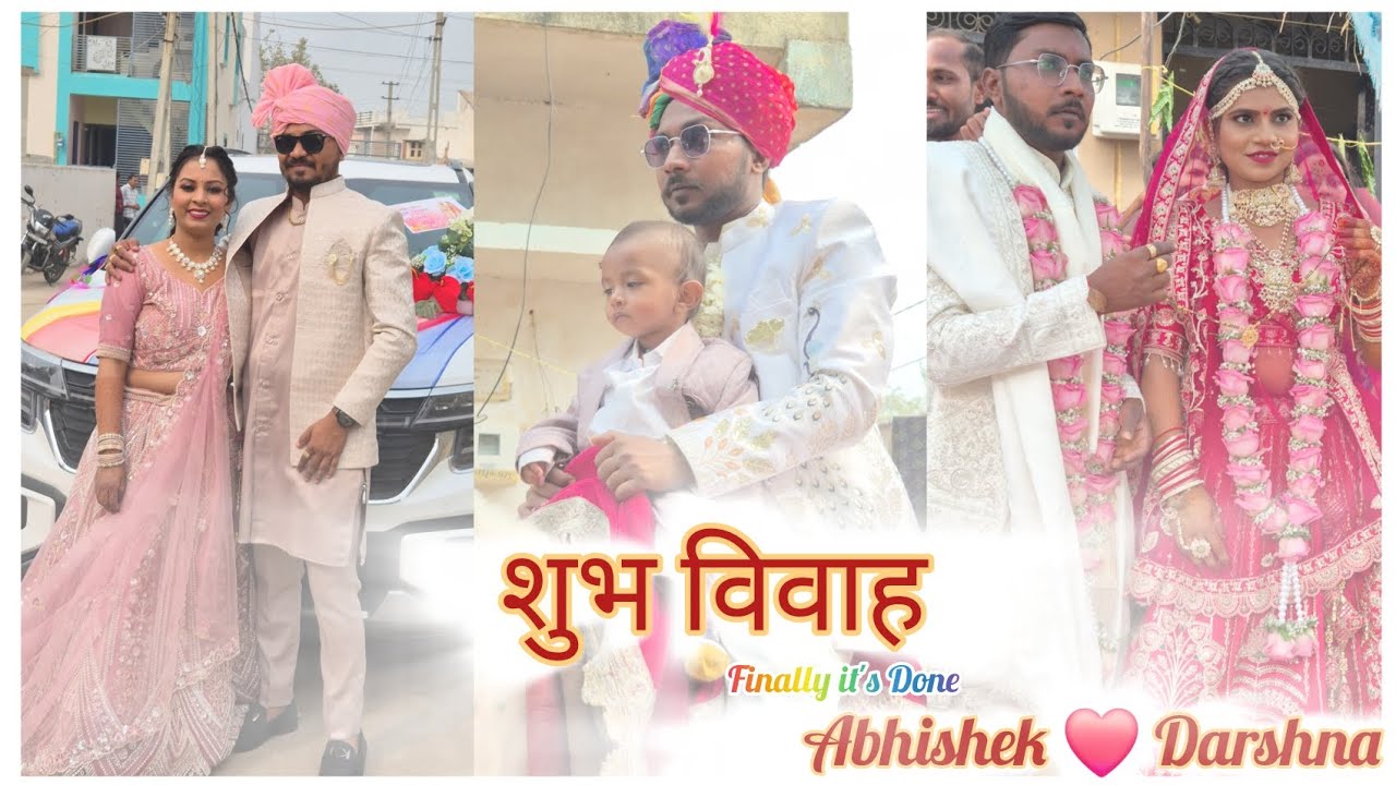 Wedding Vlog || Devarji ki shaadi || Abhishek Darshna || Gujarati lagan || Disha Bhatiya 