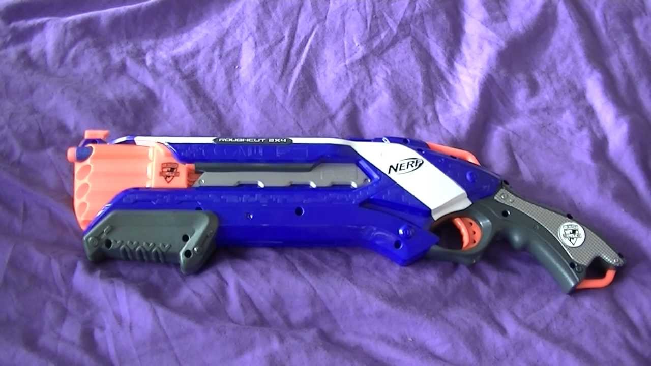 Nerf Roughcut Mod REVIEW: New 2013 Nerf Elite Rough Cut 2x4 - YouTube