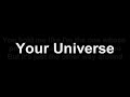 Your Universe (Acoustic) - Rico Blanco Lyrics