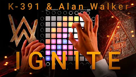 K-391 & Alan Walker - Ignite (feat. Julie Bergan & Seungri) | Launchpad Cover [UniPad]