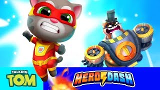 Talking Tom Hero Dash Run Game Gameplay #1 HD screenshot 5