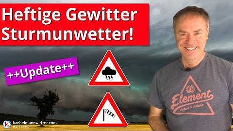 Heute mit Hitzepeak regional schwere Gewitter - Lokale Unwettergefahr vor allem durch heftigen Sturm