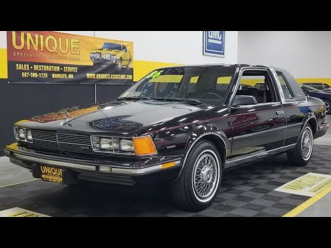 1986 Buick Century Limited 2dr | For Sale $11,900