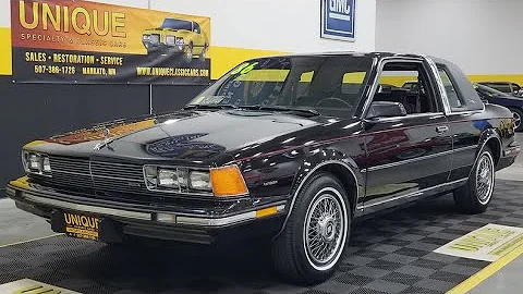 1986 Buick Century Limited 2dr | For Sale $11,900 - DayDayNews