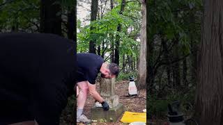A Headstone Breaks In Half: And No One Knows