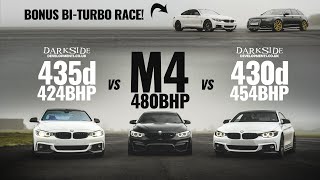 Can a DIESEL BMW BEAT a TUNED M4? ⚔️ @officially_gassed