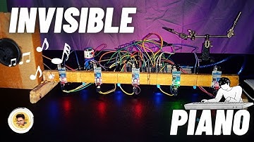 I MADE AN INVISIBLE PIANO || USING ARDUINO & IR SENSOR ||