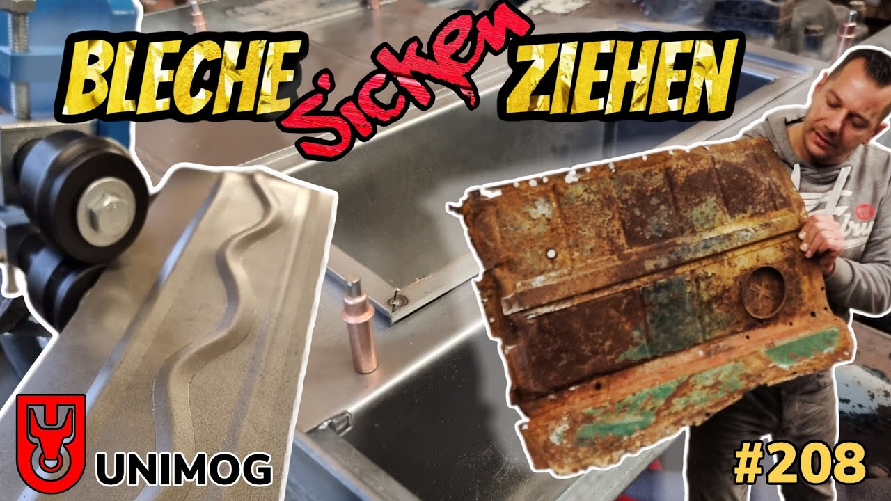 Wahnsinn - Sicken selber machen | Bodenbleche für den UNIMOG 2010 mit SUPER Ergebnis | #vlog #208
