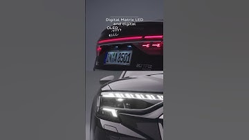 The Audi A8 Digital Matrix LED and digital OLED technology.