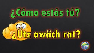 Saludos en kaqchikel