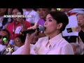 Jamie Rivera, Filipino Gospel singer, performs for Pope Francis