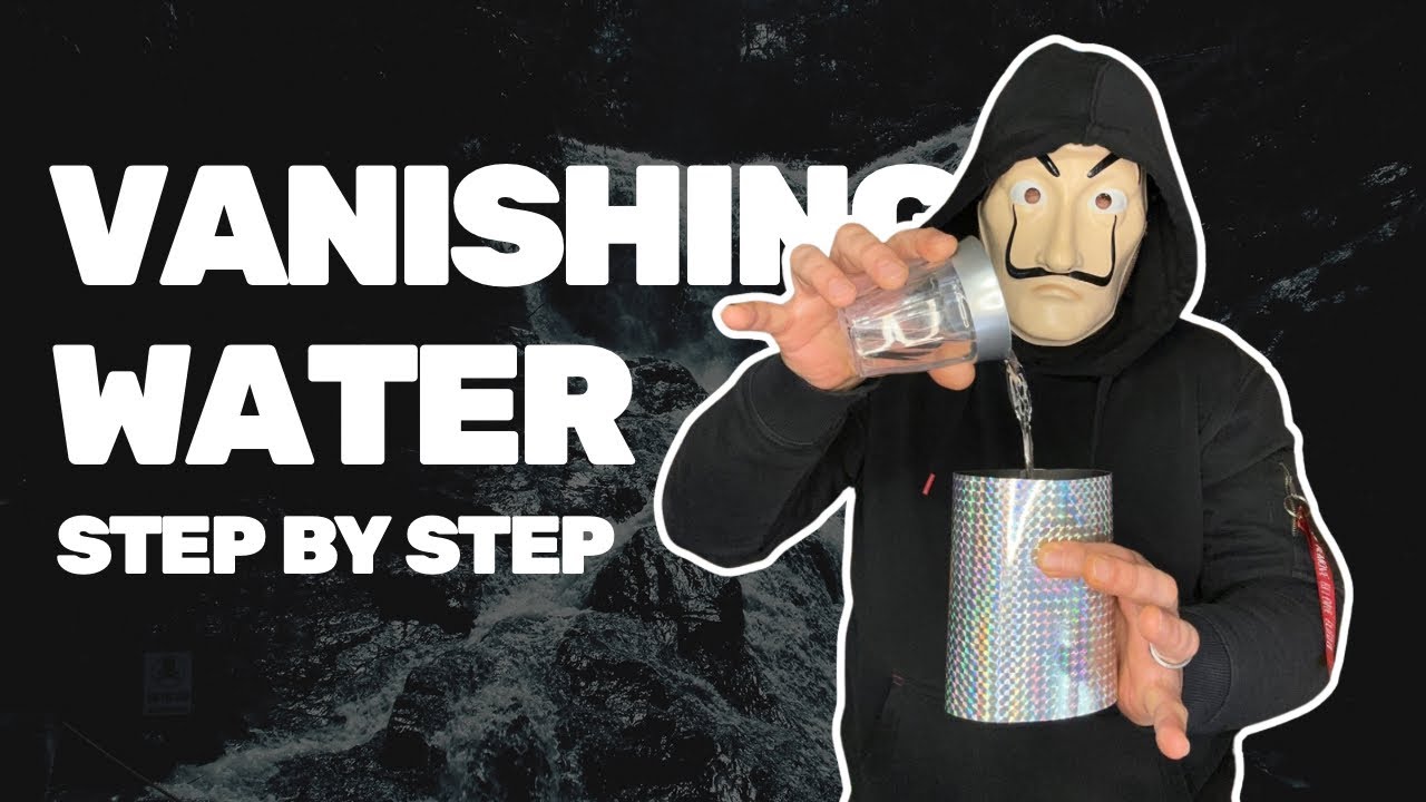 VANISHING WATER | Step by Step Gimmick Revealed