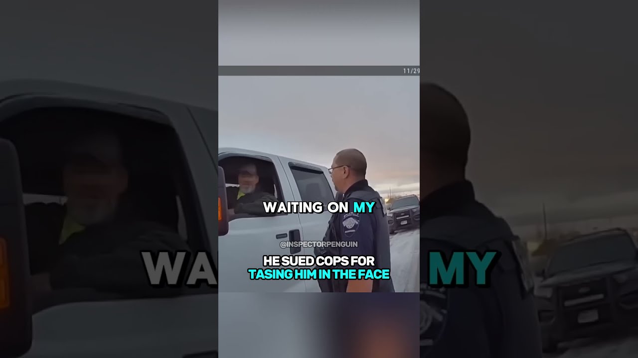 He Sued The Cops For Tasing Him In Face 