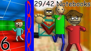 RARE ROOMS, 42 NOTEBOOKS, AND 1ST PRIZE | Baldi's Basics Plus (PT #6)