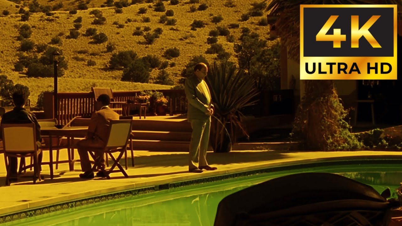 Hector Salamanca peeing in Eladio's pool 4k 60fps