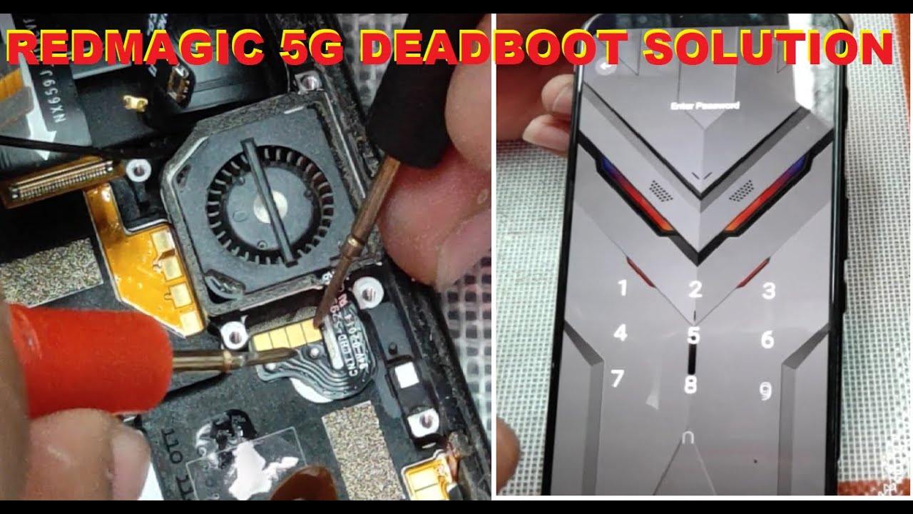 Redmagic 5G Gaming Phone Deadboot Solution - YouTube