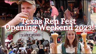 Texas Renaissance Festival Opening Weekend 2023! The Queen's Birthday + New Things & Old Favorites!