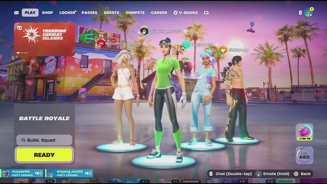 Power update Battle Royle