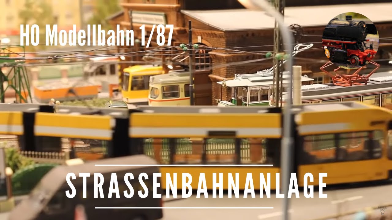 H0 Straßenbahn - Modellstraßenbahn H0 Tramway - Cable Car - YouTube