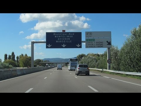 France: A7 Lyon - Orange (180 km)