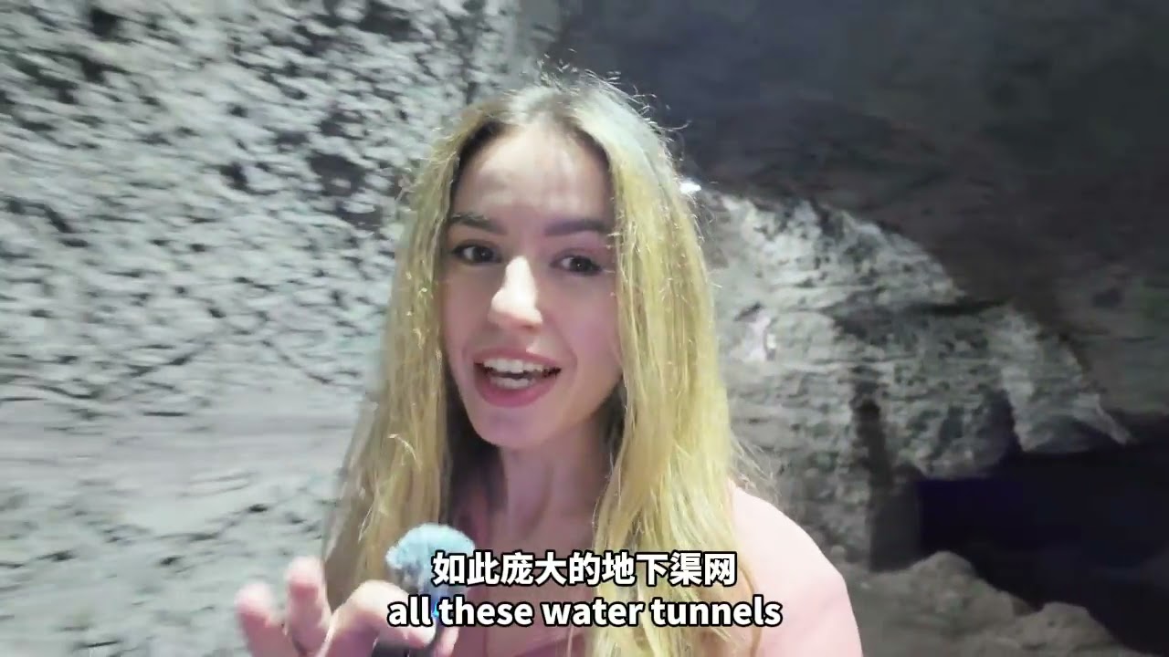戈壁变绿洲——俄罗斯留学生带你探秘地下“长城”坎儿井 #whatsxinjianglike