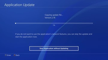 Stuck at Copying Update File... version 2.76 - PlayStation FIX | PS4 | Application Update frozen