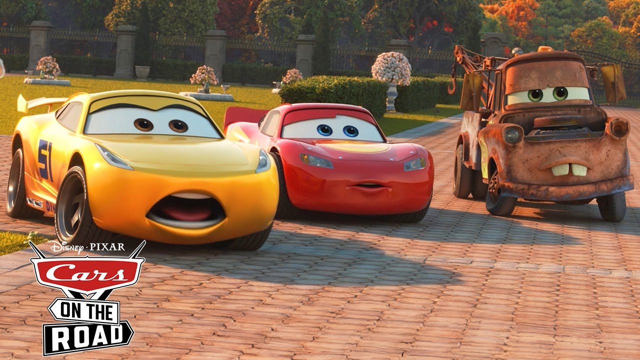 صورة فيديو : Cars On The Road 🚗 | Full Episodes 6–9 | Pixar Cars