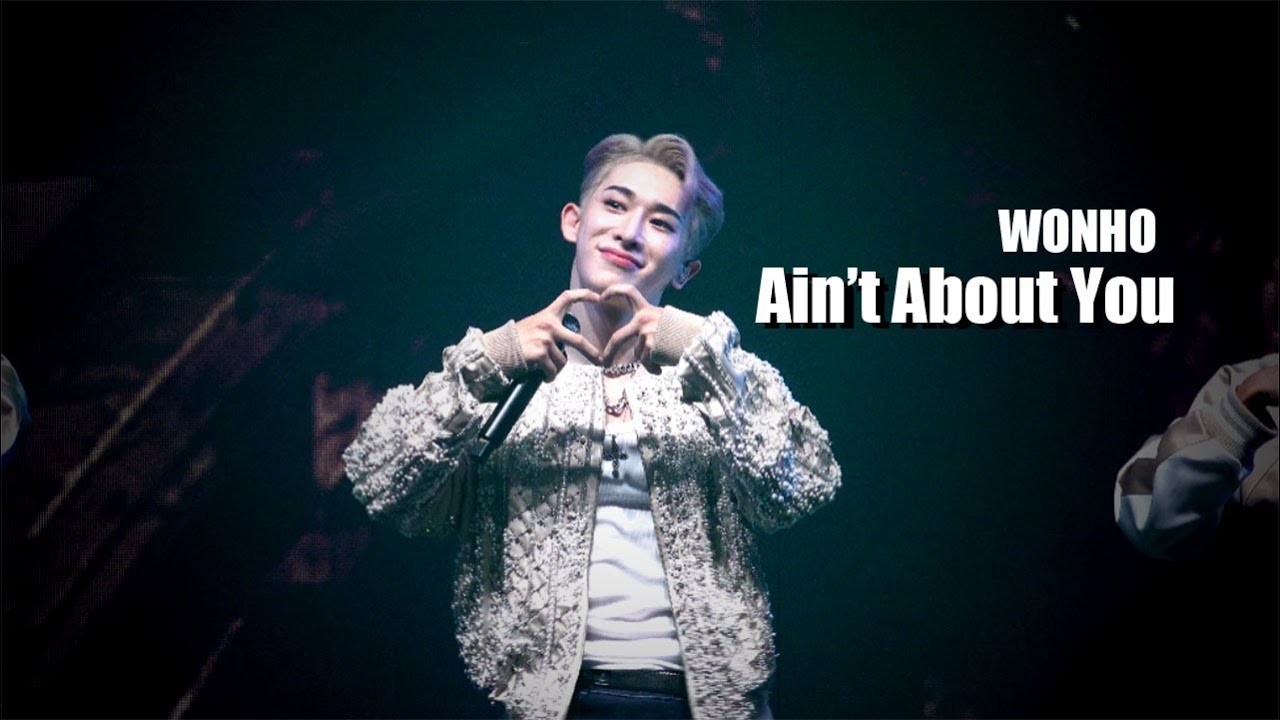 [4K] 211114 원호 | Ain't About You | WONHO concert WE ARE YOUNG