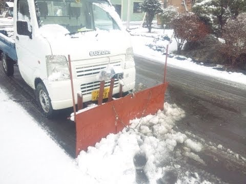軽トラ除雪 2 自作部品紹介 Youtube