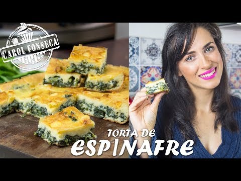 Vídeo: Torta De Espinafre: Receitas