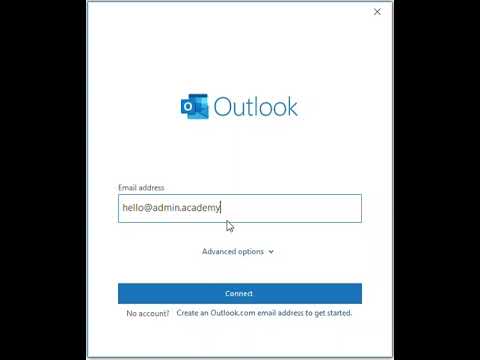 Configure Outlook email