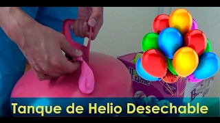 Tanque de Helio Desechable - YouTube