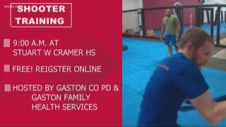 Gaston County Police hosting active shooter training to keep schools safe