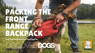 How to Pack and Fit the Front Range Backpack | Packing List and Product Review Ruffwear