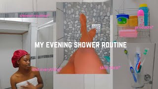 My evening shower routine|NAMIBIAN YOUTUBER|