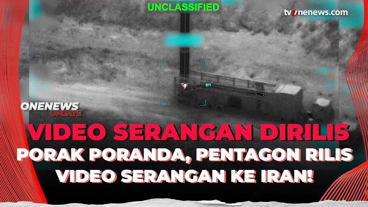 Video Serangan ke Iran Dirilis Pentagon, Operasi Epic Fury Terungkap | OneNews Update